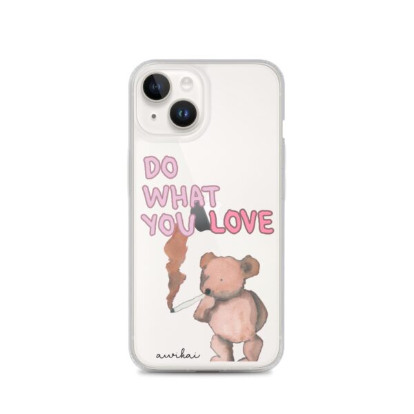 Pensive Teddy iPhone Case - Image 3